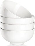 MALACASA 26 Oz White Ceramic Soup Bowls of 4, Cereal Bowls by MALACASA