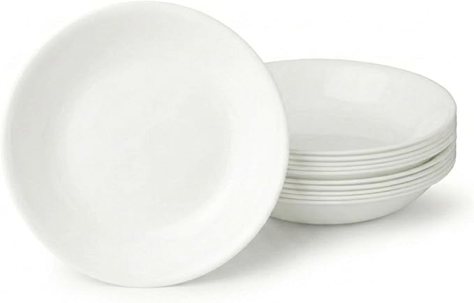 Corelle Vitrelle 6-Piece Bowl Set Triple Layer Glass and Chip Resistant by Corelle