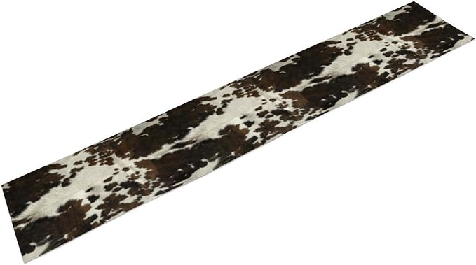 Cow Print Table Runner, 13x36 Inch - Image 5