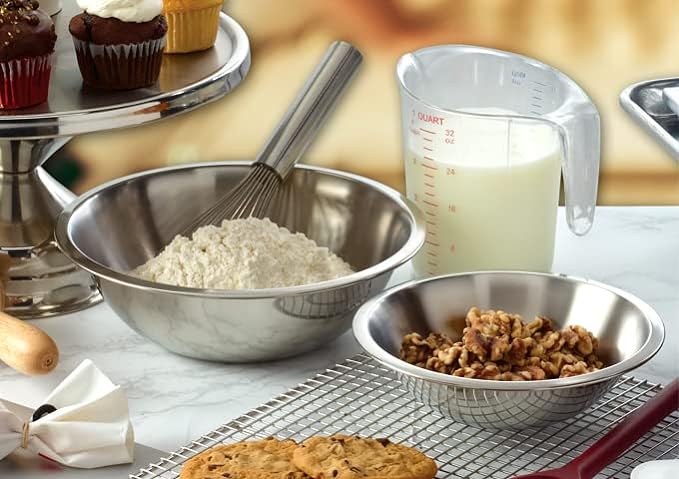 Winco 13 qt Stainless Steel Mixing Bowl | Dishwasher safe, Extra deep, - Image 2