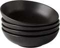 AmorArc 8.75‘’ Large Pasta Bowls, 42 ounce Deep Stoneware Bowls Set of 4 by AmorArc