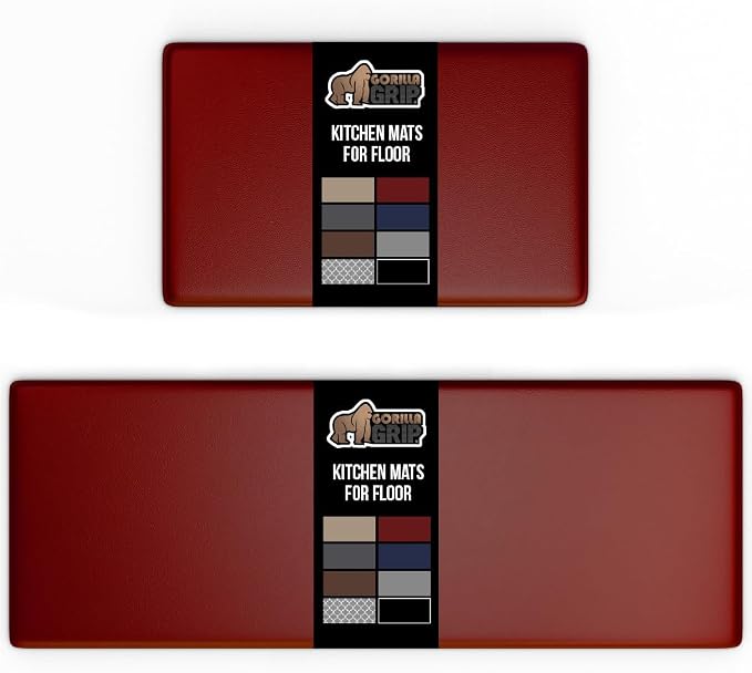 GORILLA GRIP Comfortable Cushioned Kitchen Mats by Unknown