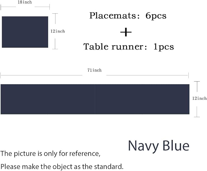 PIGCHCY Elegant Placemats with Matching Table Runner, Washable Durable Durable - Image 2