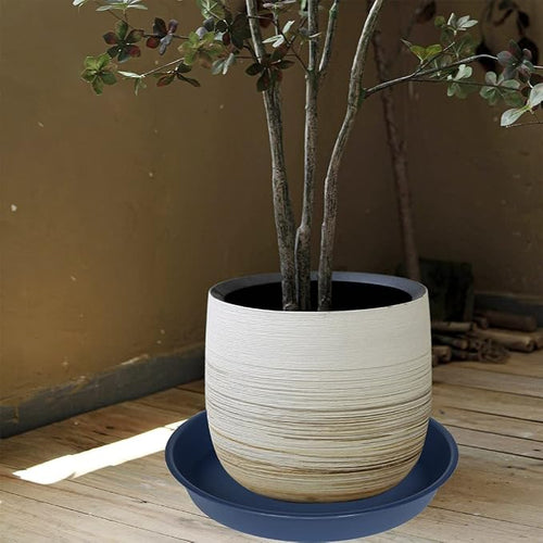 4 Pack of 20 21 inch Plant Saucer Round, Deep Plant Saucers - Image 2