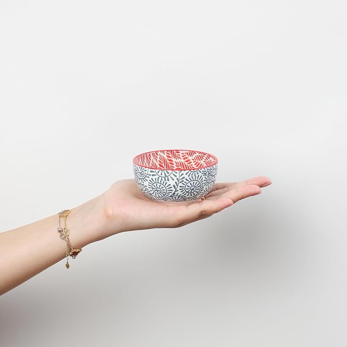 Selamica Ceramic 4 OZ Dipping Bowls Set, 3.5 Inch Mini Bowl - Image 2
