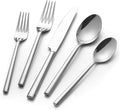 Alata Potter 60-Piece Forged Silverware Set Stainless Steel Flatware Set by Alata