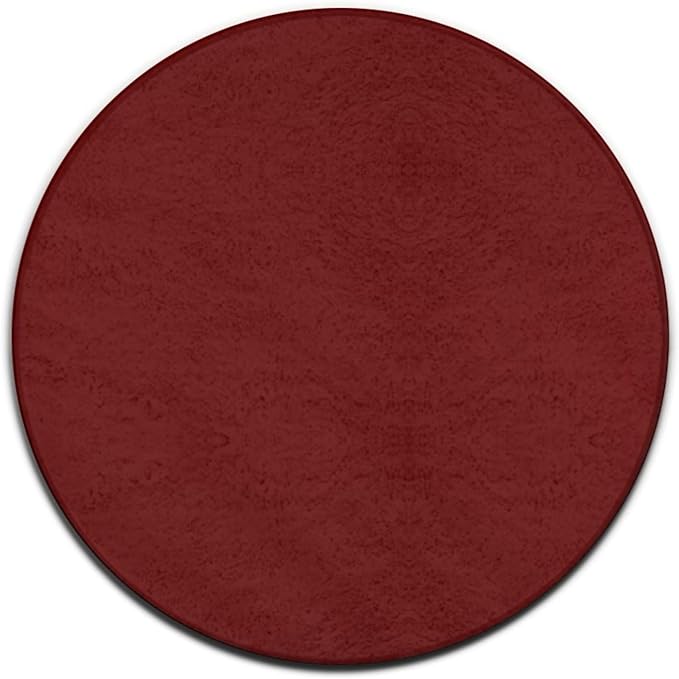 Room Sofa Yoga Soft Round Carpet, Home Decor Non Slip Kitchen Office Circle Rug by Meaudiwes
