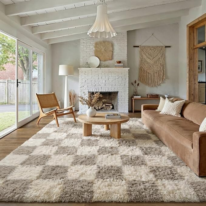 PureCozy Modern Rug 6x9 for Living Room by PureCozy