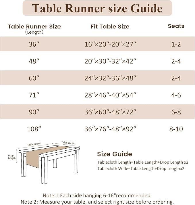 Burlap Boho Table Runner Macrame Brown 108in Farmhouse Woven Runner | Burlap - Image 4