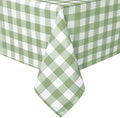 Checkered Tablecloth Rectangle, 70 x 140 Inch by Hiasan