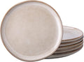 AmorArc Ceramic Dinner Plates Set of 6, 10.5 Inch Stoneware Plates Set | by AmorArc