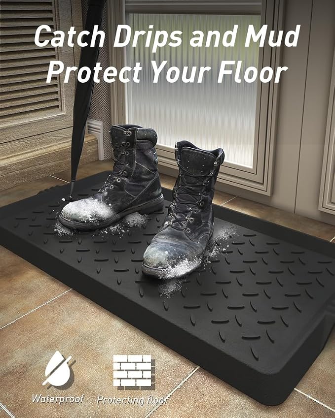 SUPENUIN Boot-Tray Heavy Duty Rubber Mat - Image 4