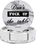 Funny Coasters, Perfect Housewarming Hostess Gifts, Protect Furniture from by THIPOTEN