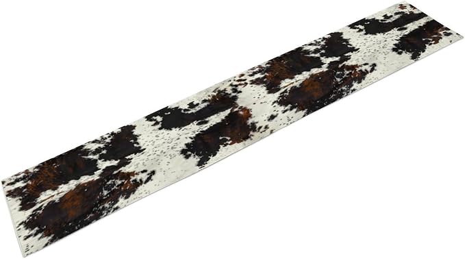 Cow Print Table Runner, 13x90 Inch - Image 5