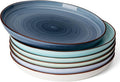Sweese Dinner Plates, 10 Inch Round Porcelain Plates, Dish Set by Sweese