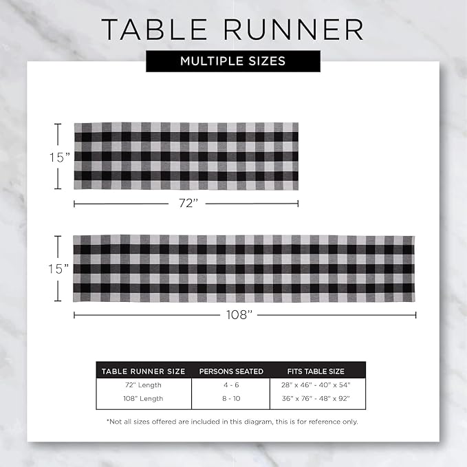 DII Woven Basic Tabletop Collection Chevron Table Runner - Image 7