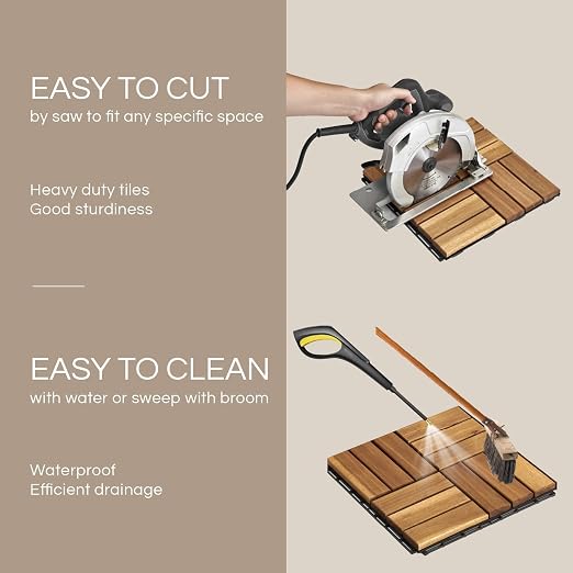 THYOI Premium Deck Tiles, Patio Flooring - Image 6