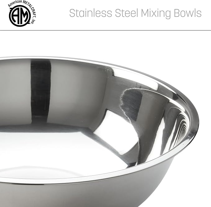 American Metalcraft 3/4 qt Stainless Steel Mixing Bowl - Image 5