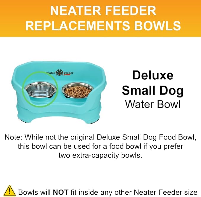 Neater Pet Brands 2.2 Cup Stainless Steel Dog Bowls, Dog Food Bowl & Water Bowl - Image 4