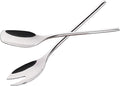 IMEEA 18/10 Stainless Steel Salad Servers Set 10-Inch Salad Spoon and Fork by IMEEA