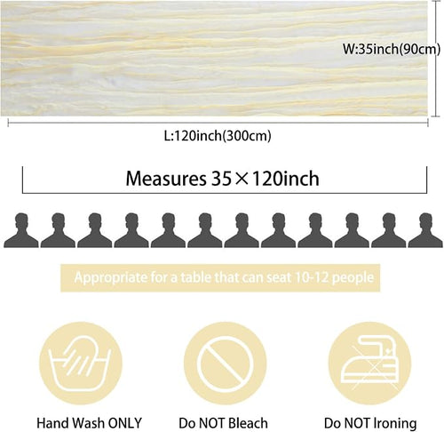 12 Pack 10Ft Cheesecloth Table Runner 35x120 Inch Boho Gauze Rustic Cheese - Image 2