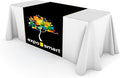 24x72 Custom Table Runner with Business Logo, Ships Next Day, Made in USA Thick by Exposmart