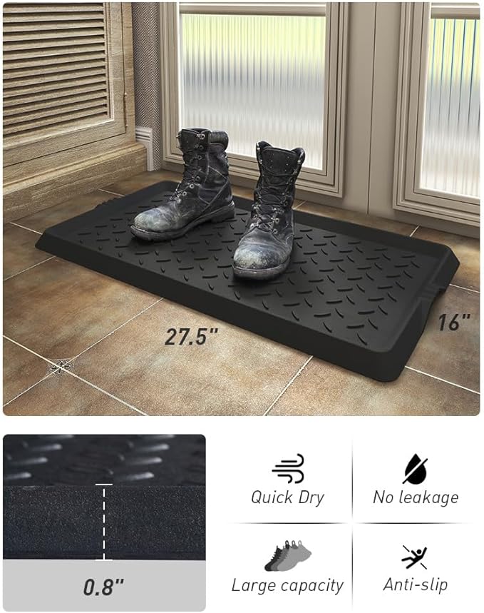 SUPENUIN Boot-Tray Heavy Duty Rubber Mat - Image 2