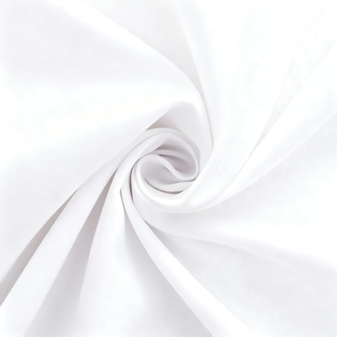 FOLINS&HOME White Waterproof Decorative Table Runner 60 Inches Long | 210GSM - Image 7