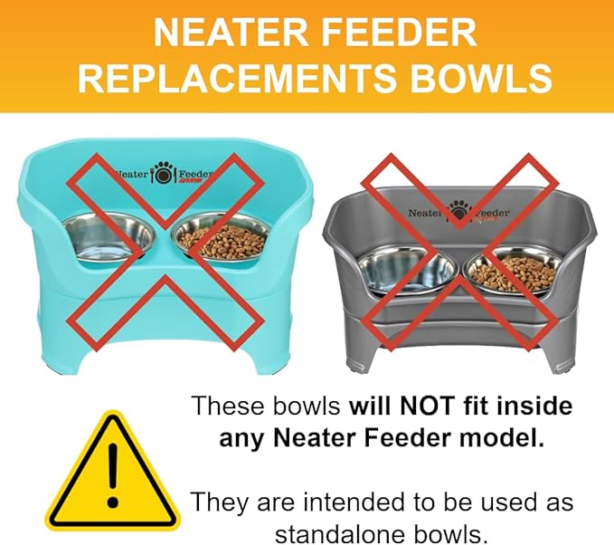 Neater Pet Brands 12 Cup Stainless Steel Dog Bowls, Large Dog Water Bowl or - Image 4