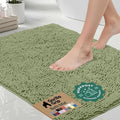 GORILLA GRIP Bath Rug Mat 48x24, Soft Absorbent Chenille, Quick Dry Microfiber by Unknown