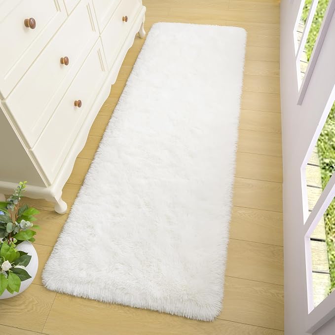 BENRON Soft Runner Rugs for Bedroom 2x6, Washable Long Runners for Hallway - Image 5