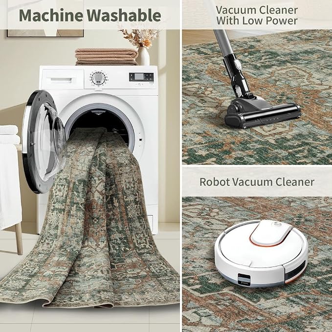Rugxara Entryway Rug Door Mat, Washable Samll 2x3 Rug, Non Slip Area Rugs - Image 5