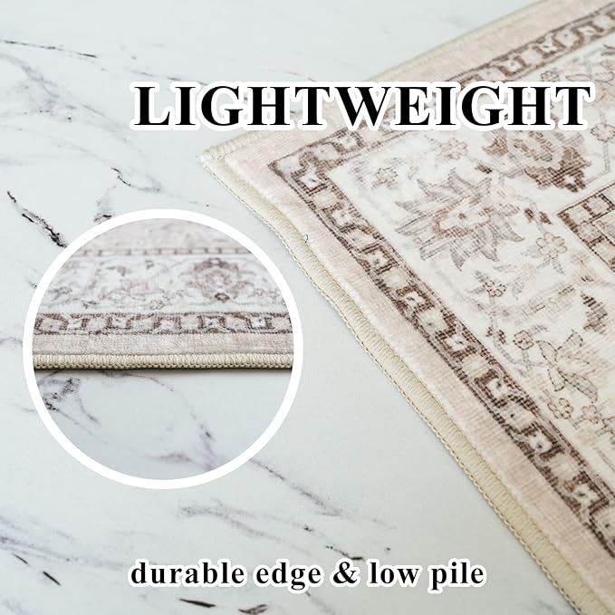 Washable Large 9x12 Area Rug - Image 5