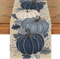 Artoid Mode 210 GSM Fall Table Runner 13x36 Inch Home Party Decor | Blue and by ArtoidMode