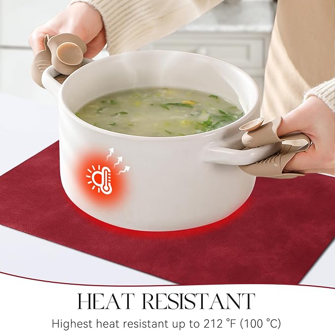 MOSAYT Vinyl Placemats Set of 4-12 X 17 Inch - Image 3