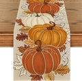 Artoid Mode 210 GSM Fall Table Runner 13x36 Inch Home Party Decor | Orange by ArtoidMode