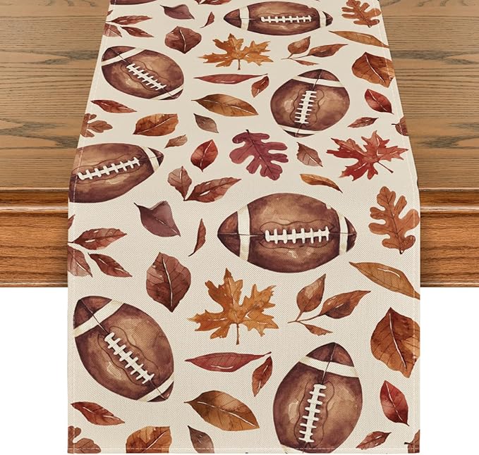 Artoid Mode 210 GSM Fall Table Runner 13x72 Inch Home Party Decor Item by ArtoidMode