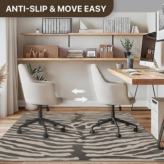 48"x72" Office Chair Mat for Hardwood Tile Floor, Under Desk Carpet Protector - Image 4