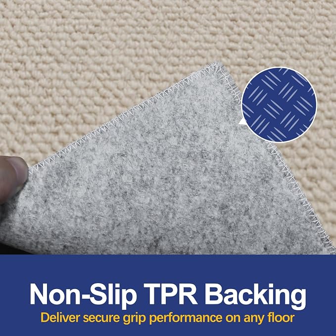 Dirt Trapping Door Mat 20x32, 3D Scarping Surface Doormat - Image 4
