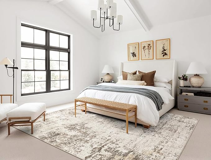 UERMEI 10x12 Washable Area Rug - Image 4