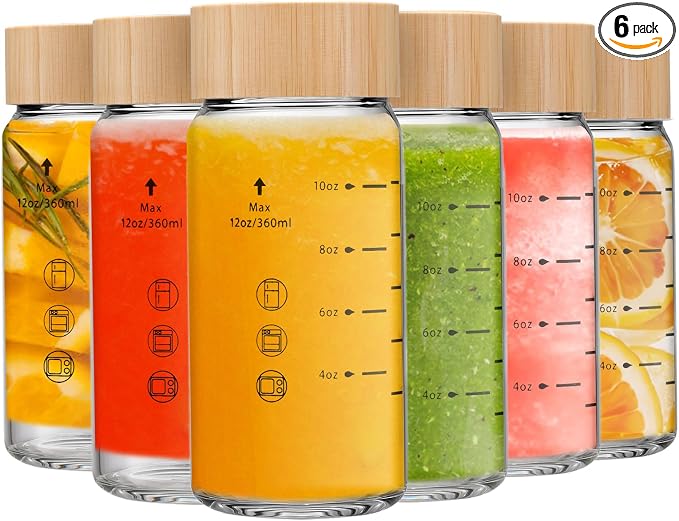 12oz Juice Bottles by Olivego