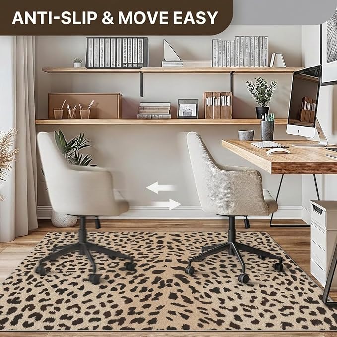 36"x60" Office Chair Mat for Hardwood Tile Floor, Under Desk Carpet Protector - Image 4