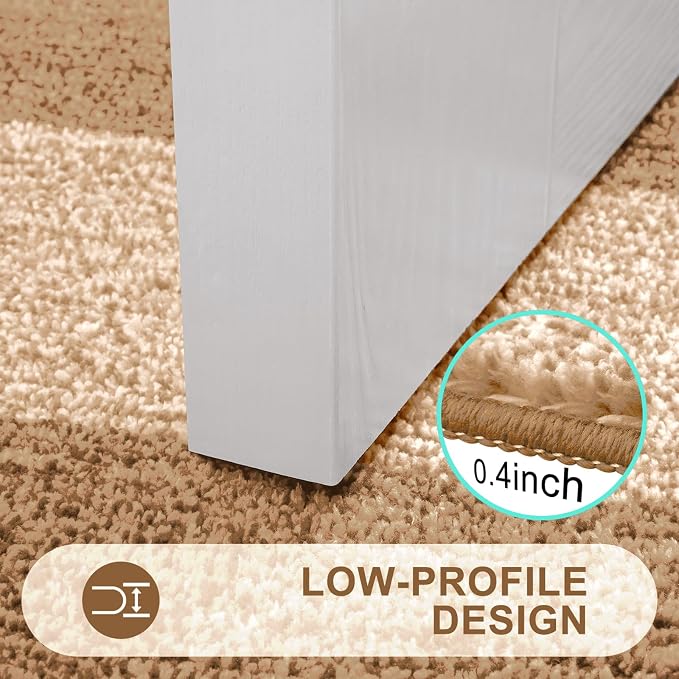 Kitinjoy Indoor Outdoor Door Mat, 48x30 Non-Slip Absorbent Dirt Trapper - Image 4