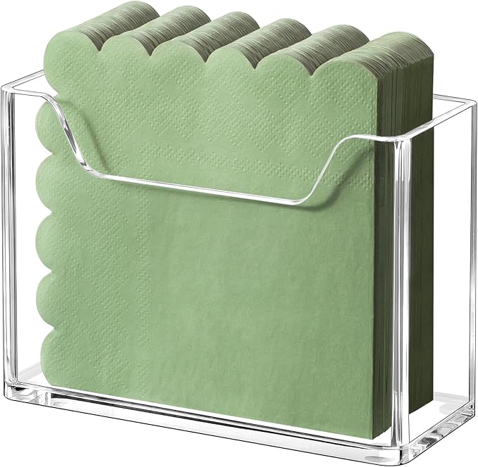 Kordory Acrylic Vertical Cocktail Napkin Holder by Kordory