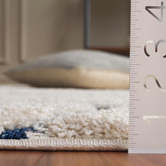 SAFAVIEH Florida Shag Collection Runner Rug - Image 2