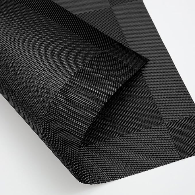 Table Placemats Dining Table Place Mats Set of 6 Heat Resistant Insulation - Image 2