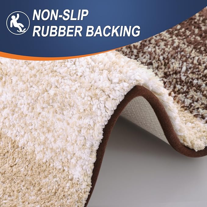 OLANLY Large Bathroom Rugs Mat 44x32, Extra Soft Absorbent Microfiber Bath Rugs - Image 4