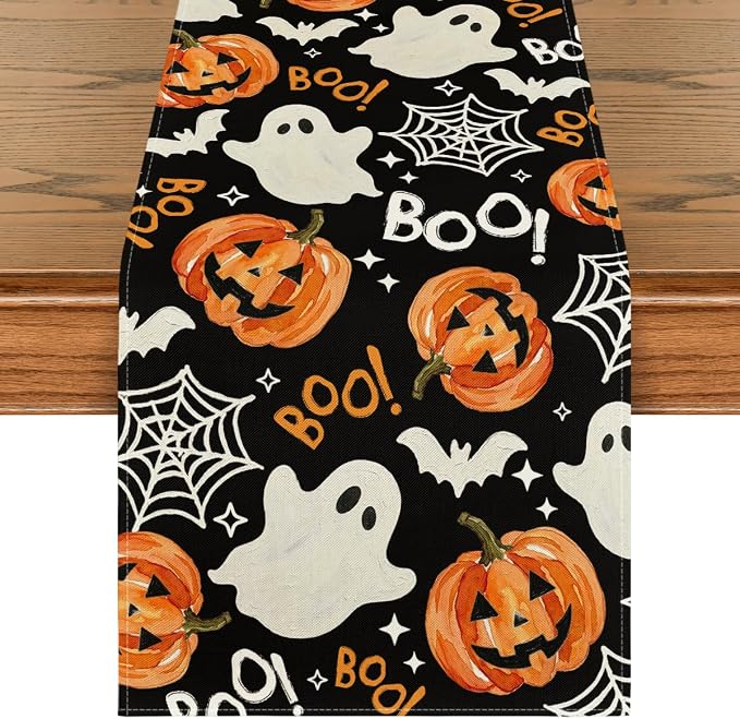 Artoid Mode 210 GSM Halloween Table Runner 13x108 Inch Home Party Decor | by ArtoidMode