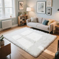 Fluffy Rug Shag Area Rug, Small Bedside Rug, Soft Fluffy Shag Entryway Throw by Yongyangjuxi