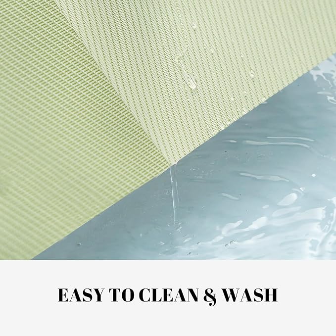 Placemats Set of 4 Vinyl/Plastic Woven Place Mats - Image 3